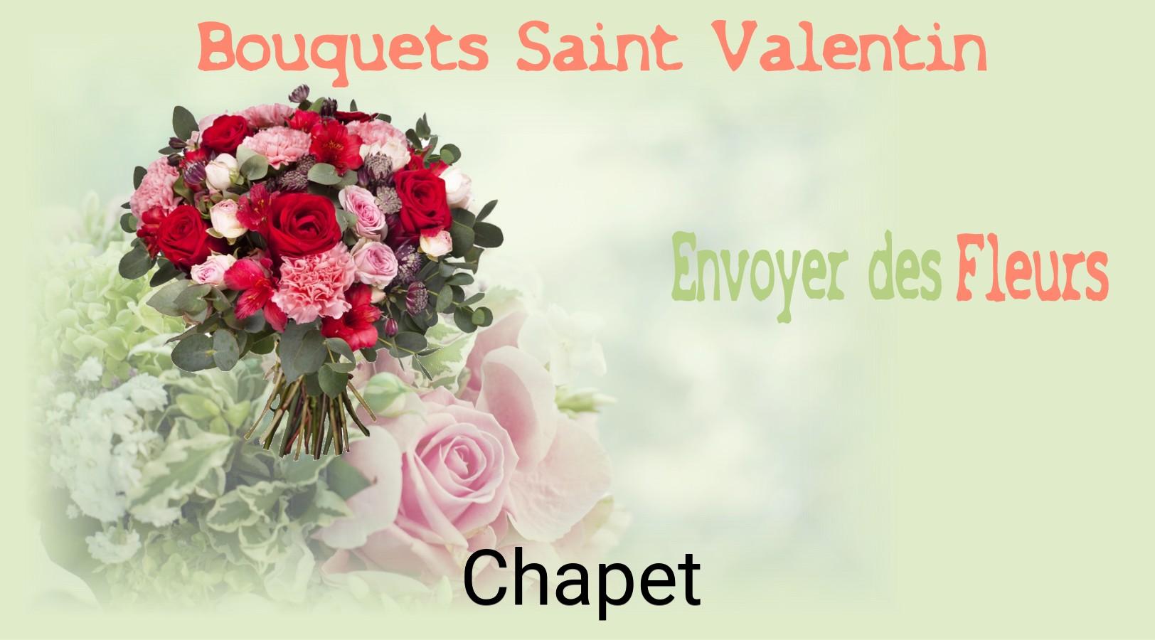 Roses de Saint-Valentin livrées à Chapet